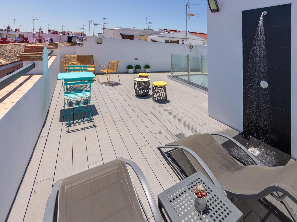Nine O Clock San Luis Skyview Apartment Sevilla Exterior foto