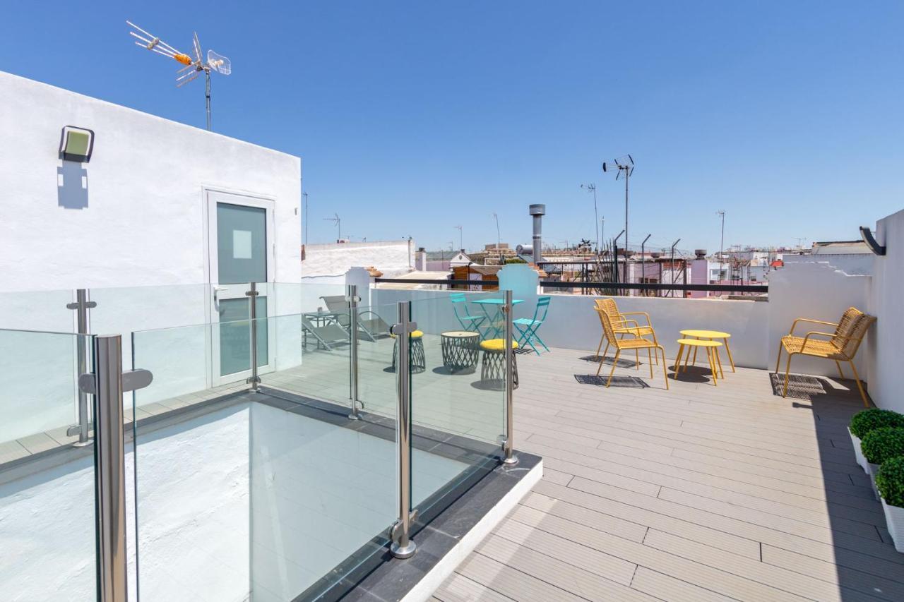 Nine O Clock San Luis Skyview Apartment Sevilla Exterior foto