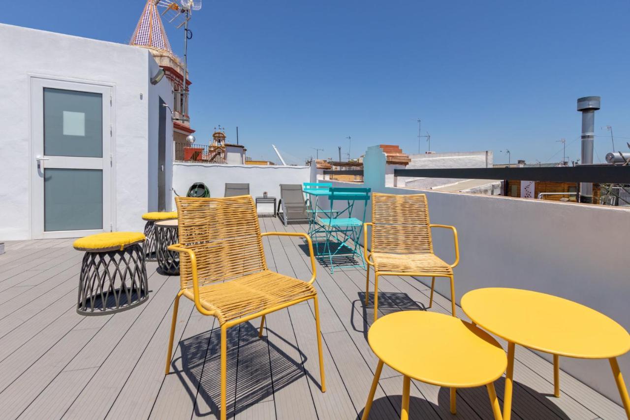 Nine O Clock San Luis Skyview Apartment Sevilla Exterior foto
